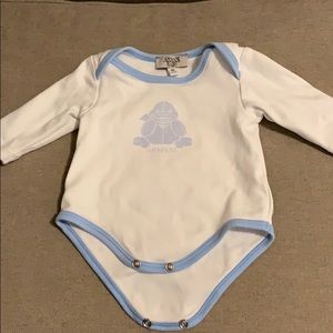 Armani baby onesie